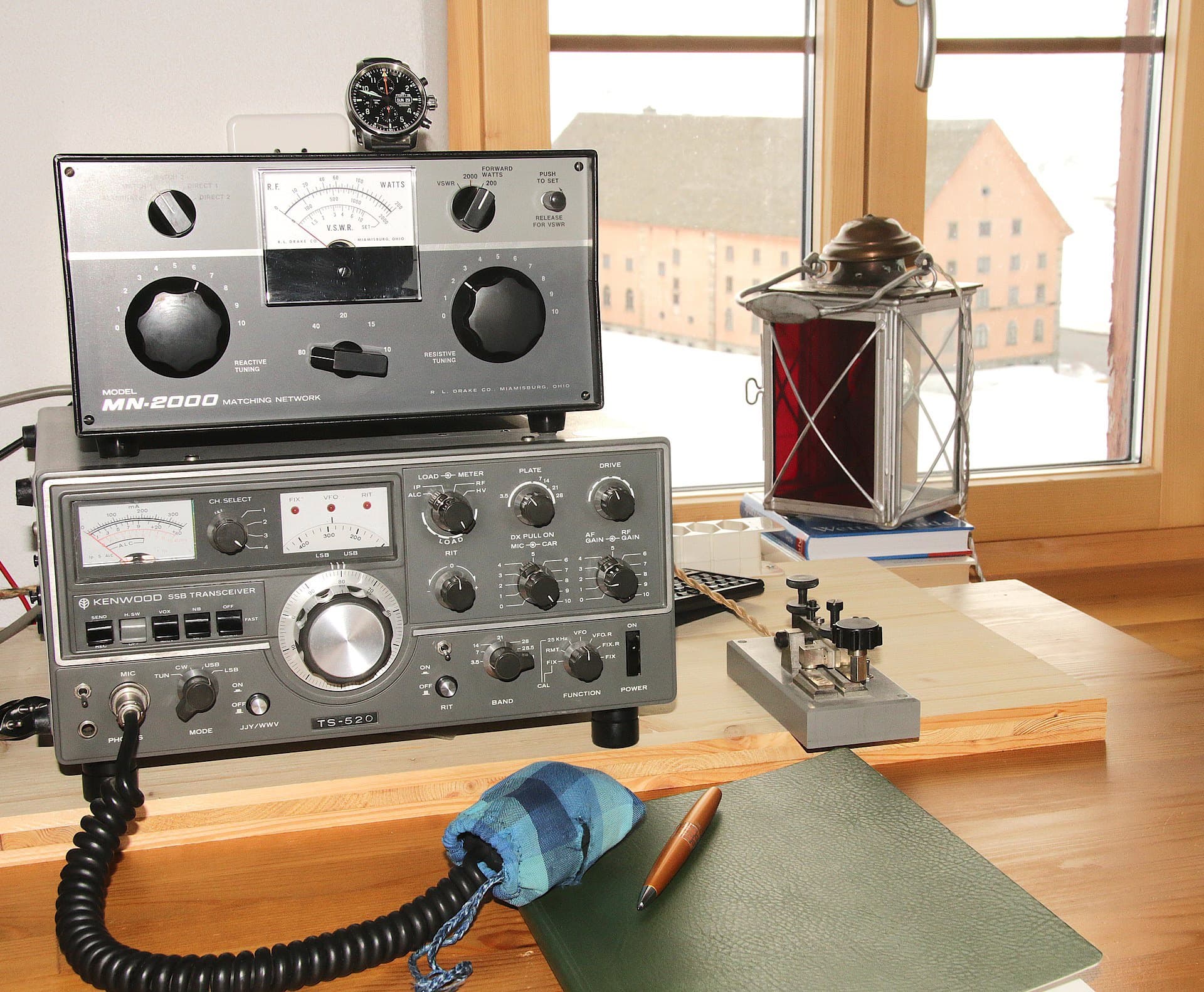 Funkstation eines Funkamateurs